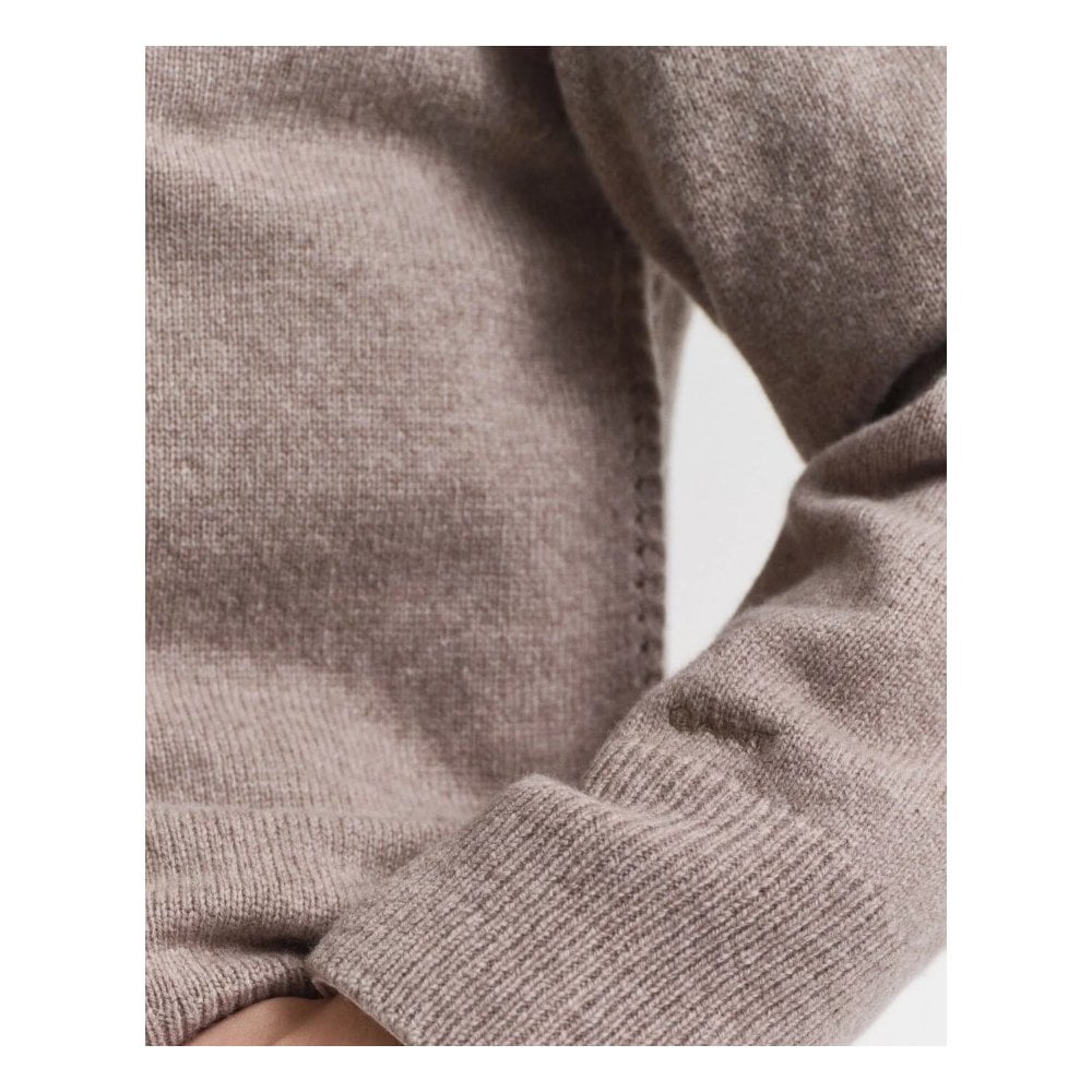 Soft Wool Cashmere Blend Crew Neck Sweater