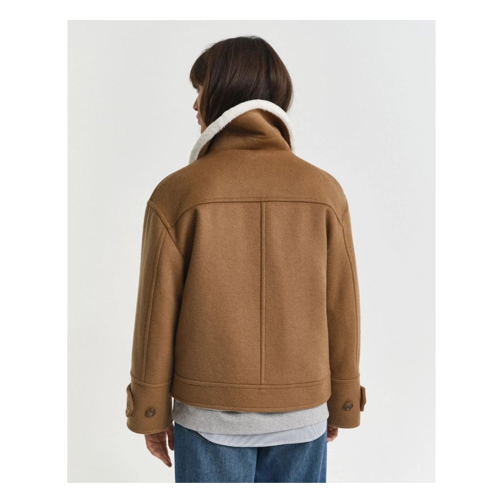 Wool Blend Flight Jacket