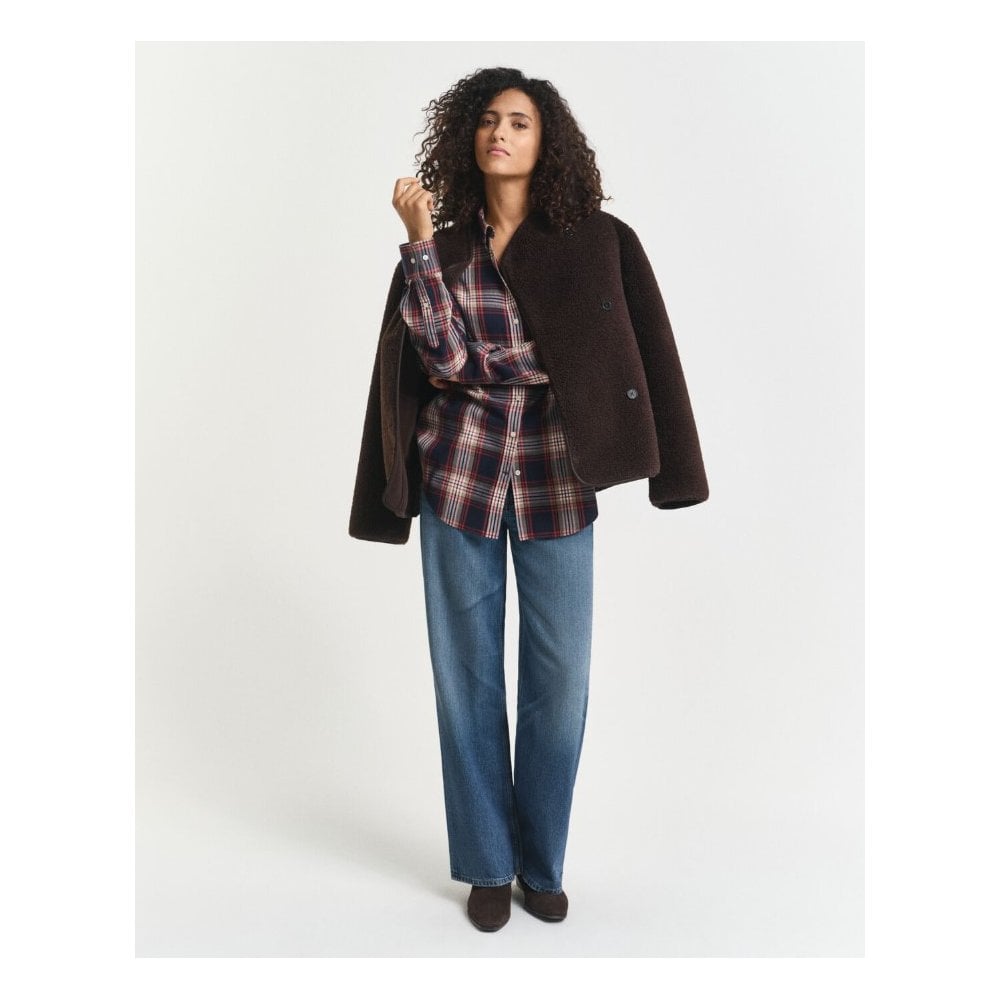 Relaxed Fit Checked Flannel Shirt