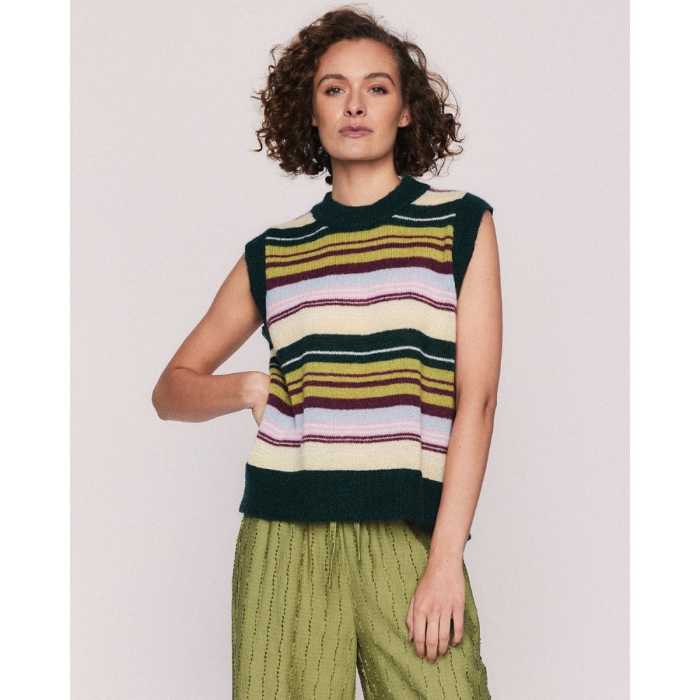 Gigi Mini Crew Knit Vest
