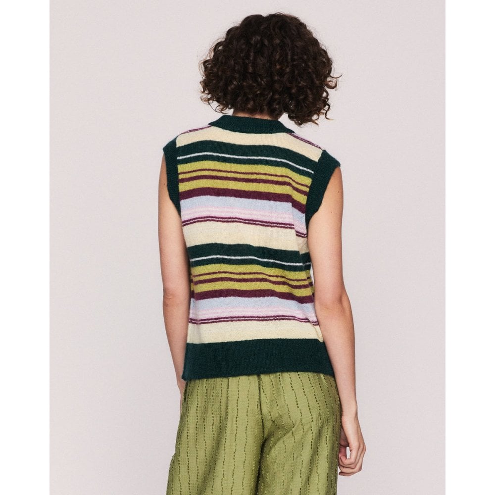 Gigi Mini Crew Knit Vest