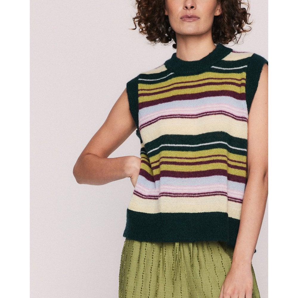 Gigi Mini Crew Knit Vest