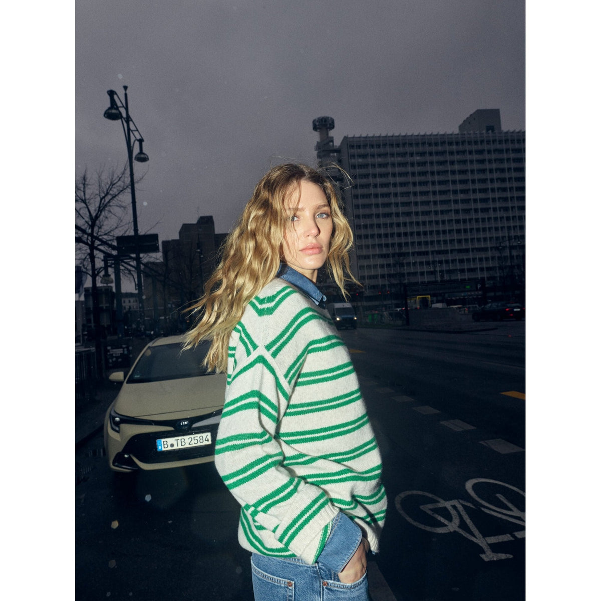 MMKhai Two Stripe Knit