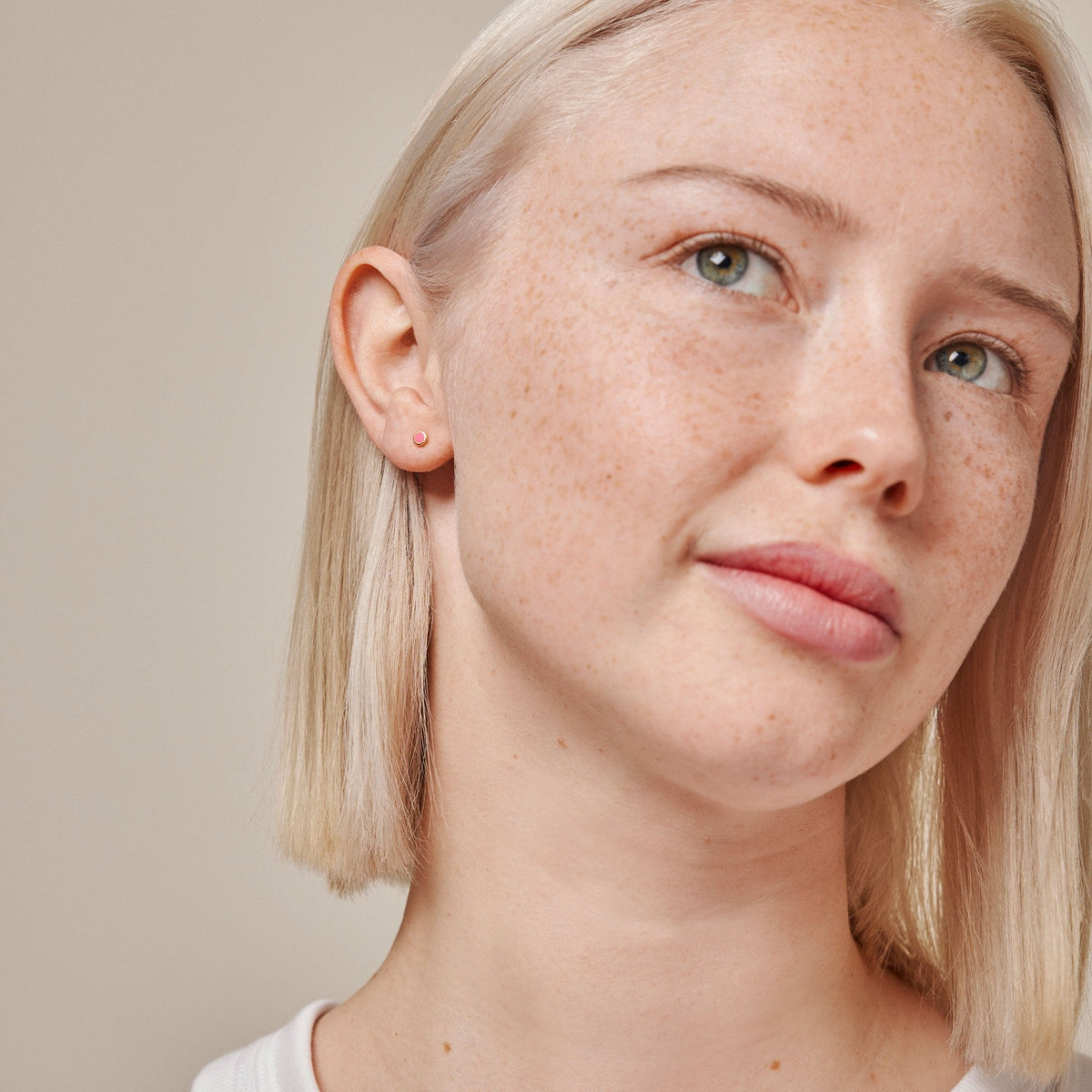 Enamel Dot Stud