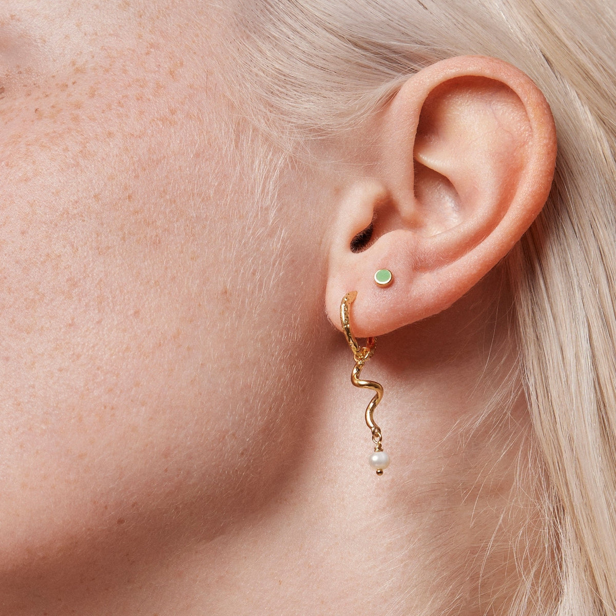 Enamel Dot Stud