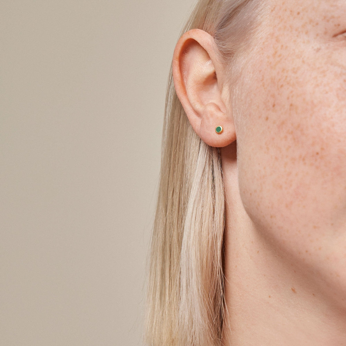 Enamel Dot Stud