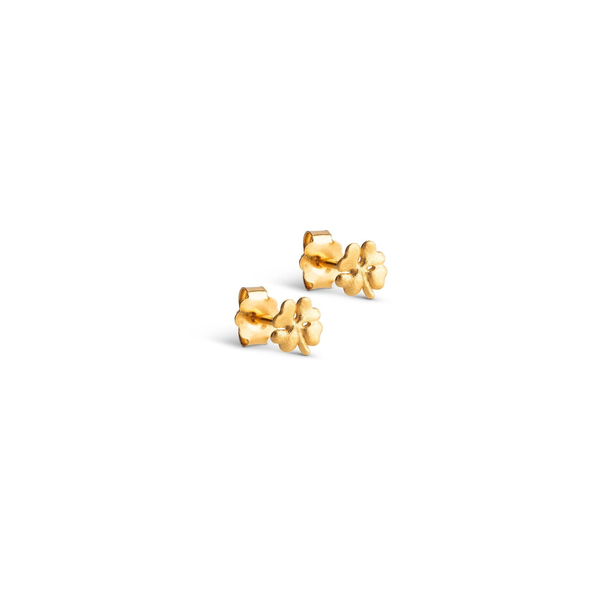 Organic Clover Mini Studs