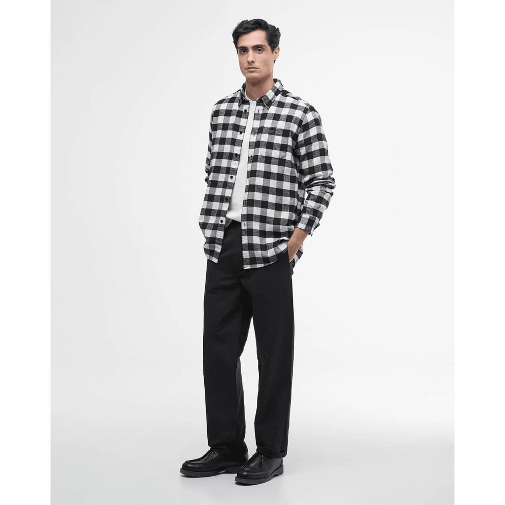 B.Intl Blackstreak check shirt