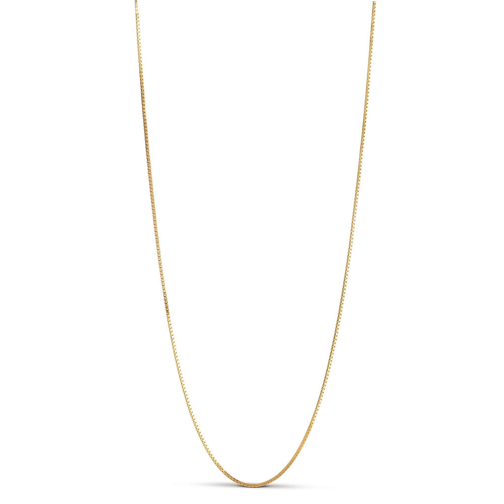 Box Chain 0.85mm Necklace