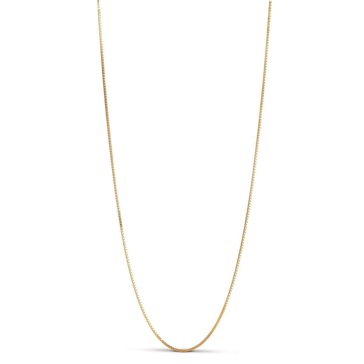 Box Chain 0.85mm Necklace