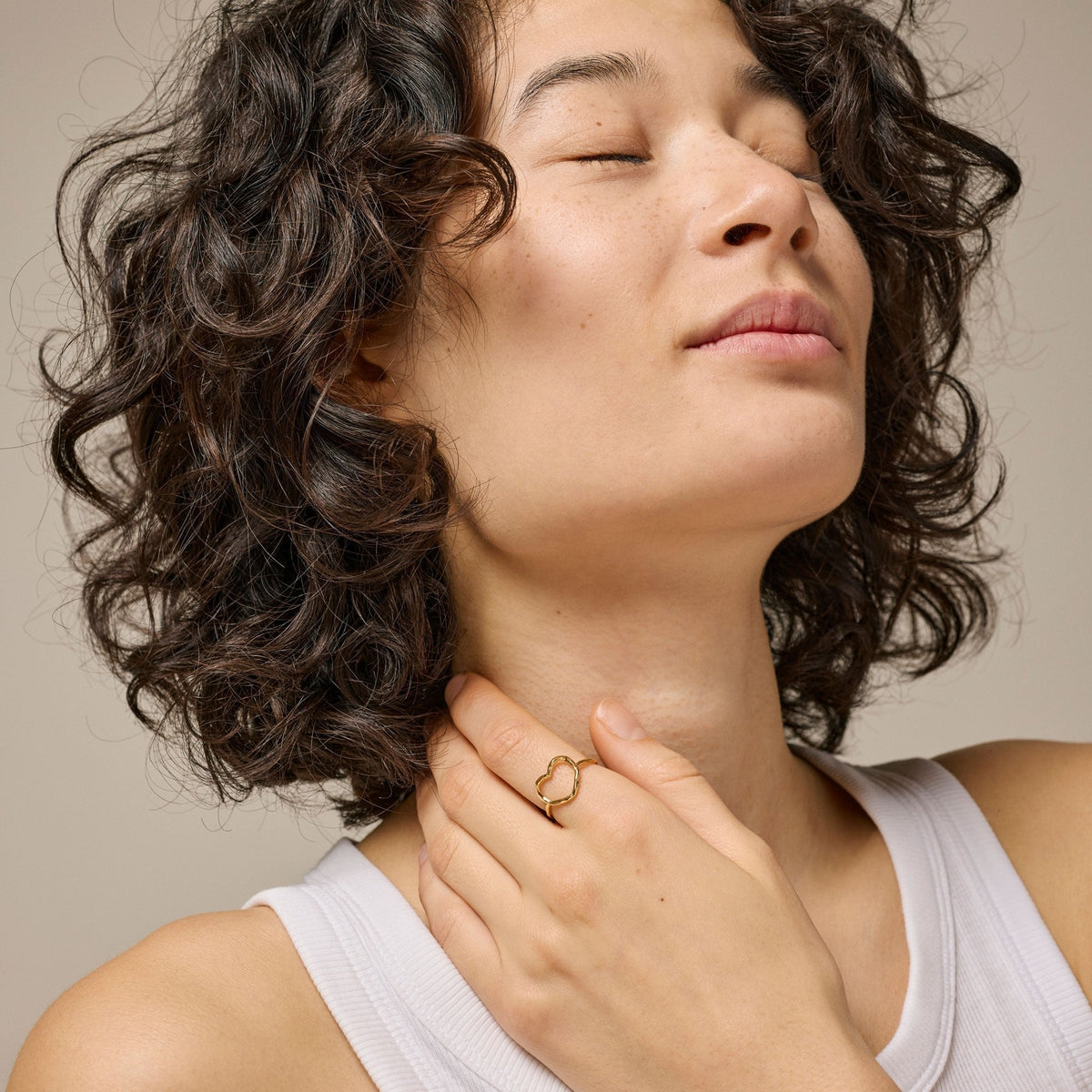 Organic Heart Ring