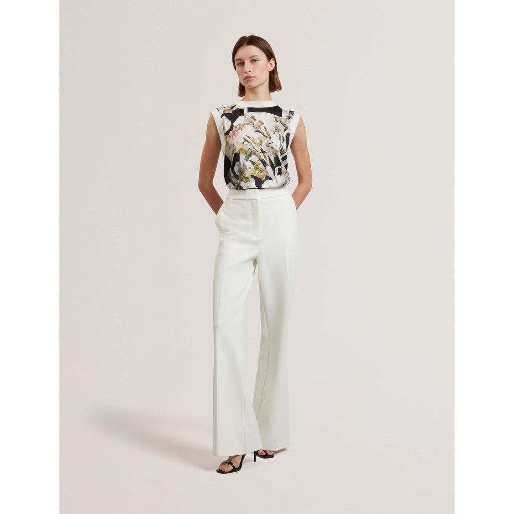 Indriv Tailored High Waisted Flared Trousers