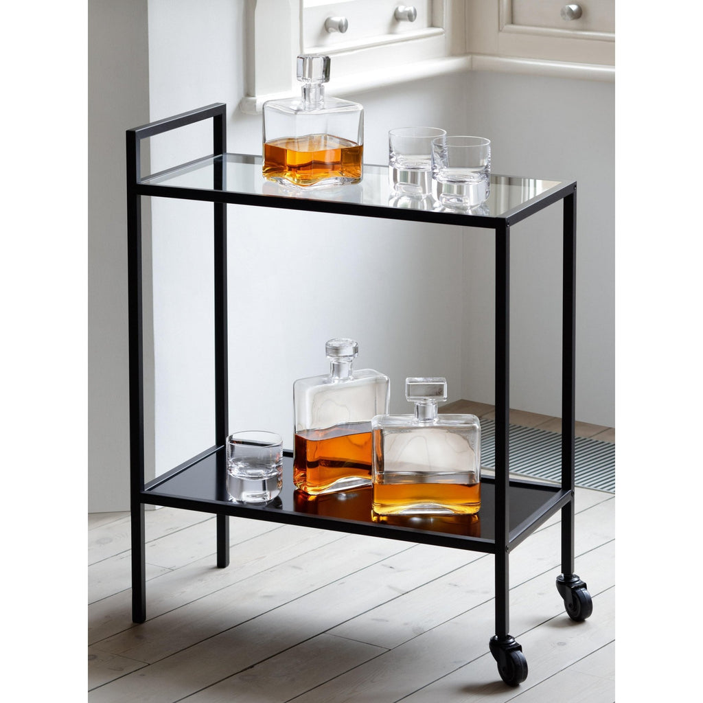 Cask Whisky Oblong Decanter 1L Clear