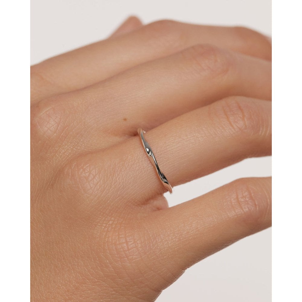 Spiral Silver Ring