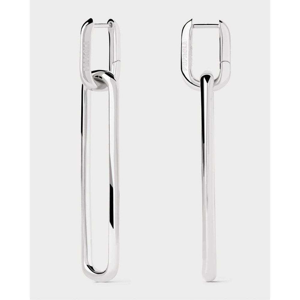 Rodeo Drop Silver Earrings