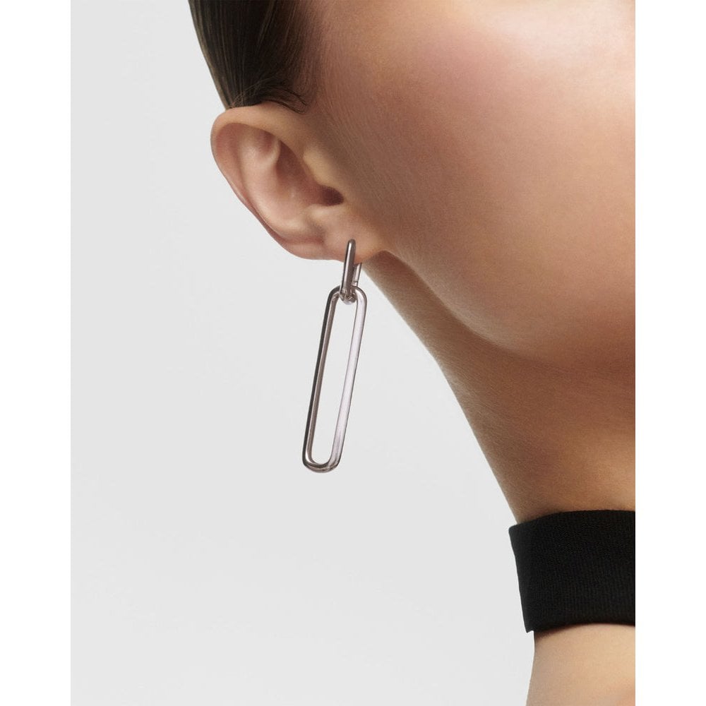Rodeo Drop Silver Earrings
