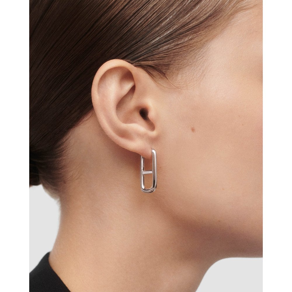 Texas Silver Hoops