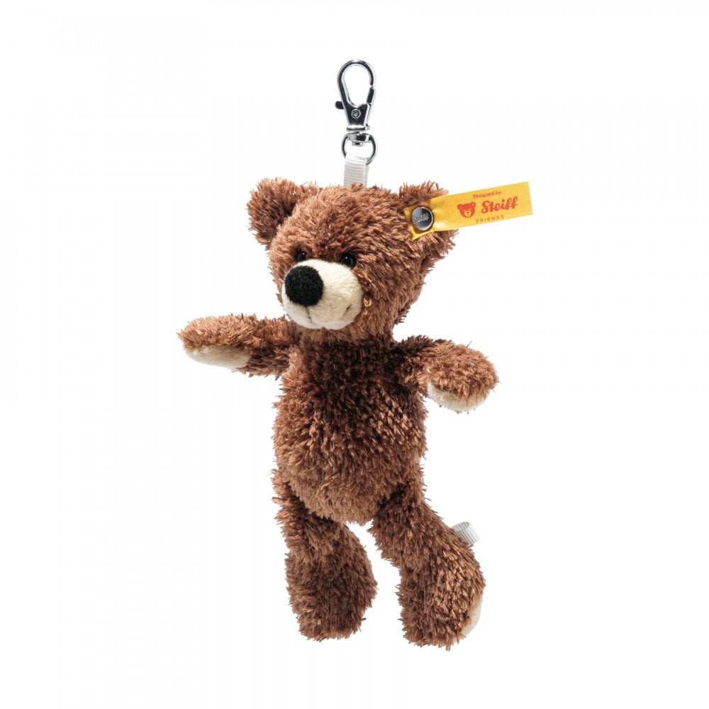 Pendant Fynn Teddy Bear - Dark Brown