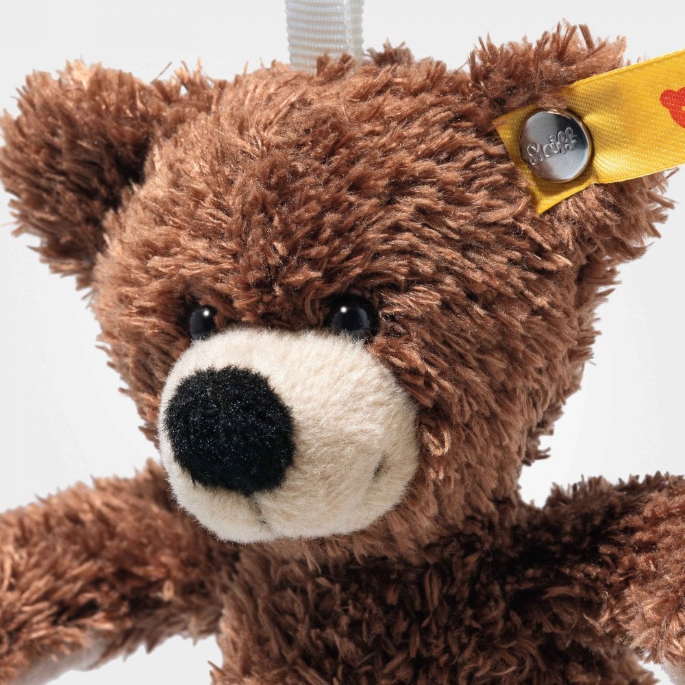 Pendant Fynn Teddy Bear - Dark Brown
