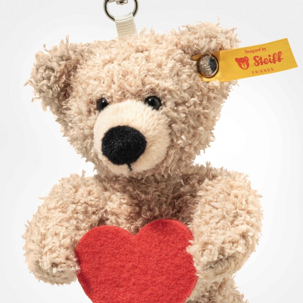 Pendant Fynn Teddy Bear – Love Beige