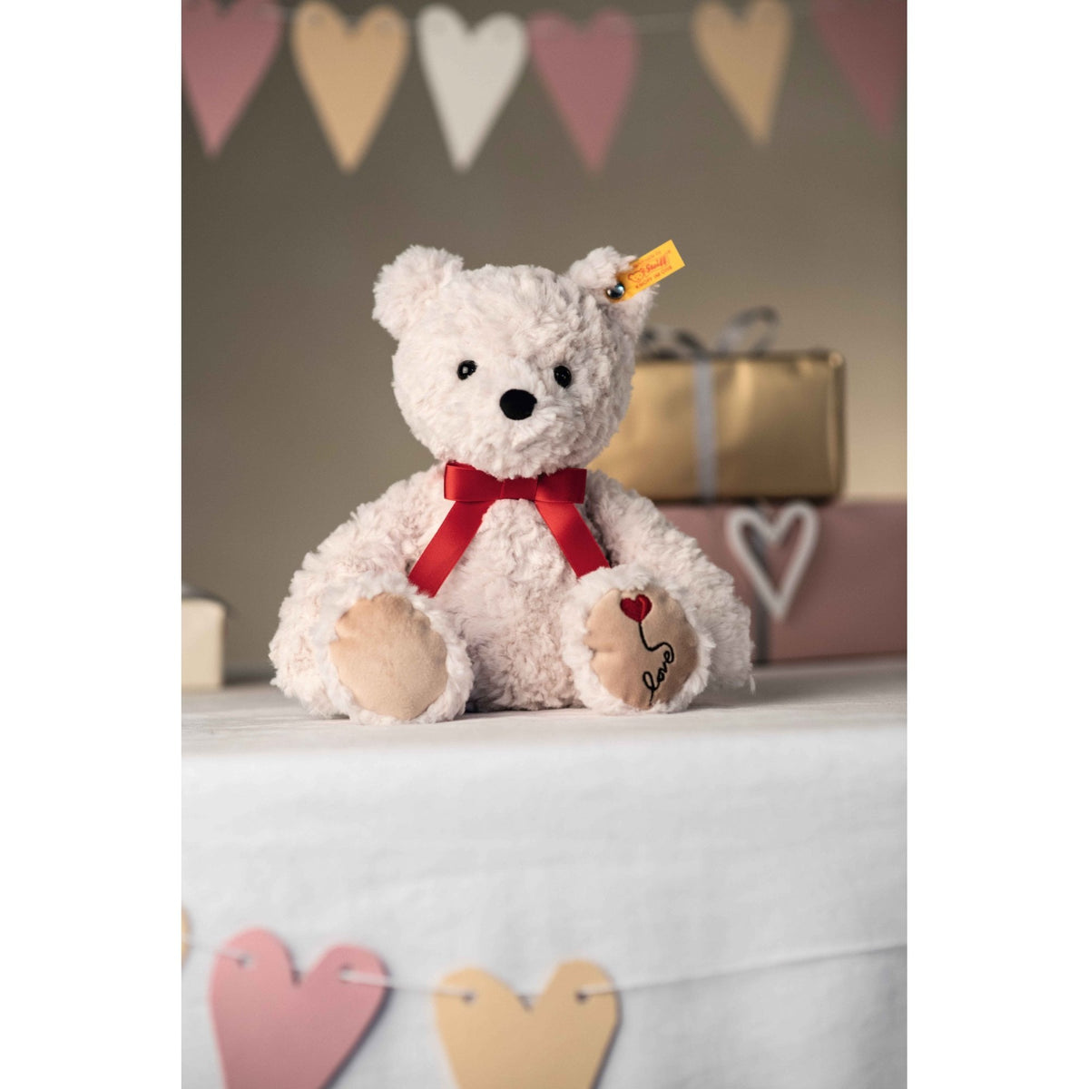 Jimmy Teddy Bear – Love White