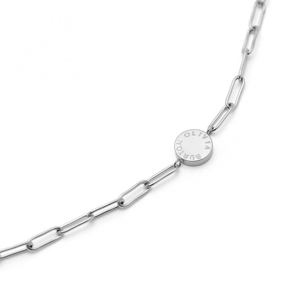 Classic Illusion Silver Stacking Necklace Set