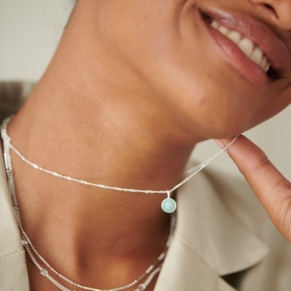 Amazonite Healing Stone Necklace