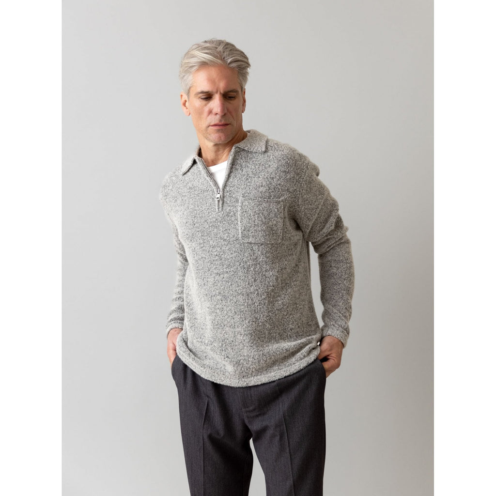 MMGRyan Soft Zip Polo Pullover