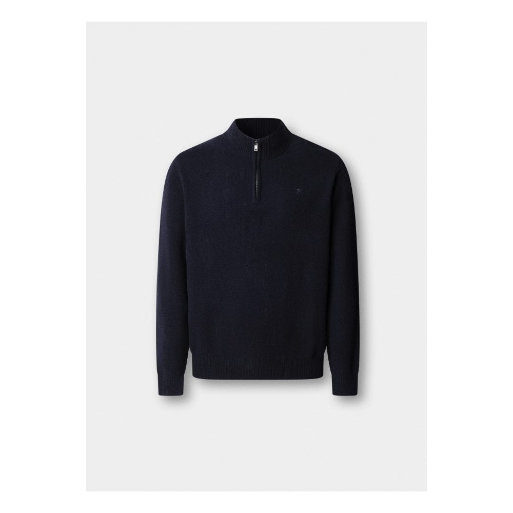 Lambswool Quarter Zip Jumper