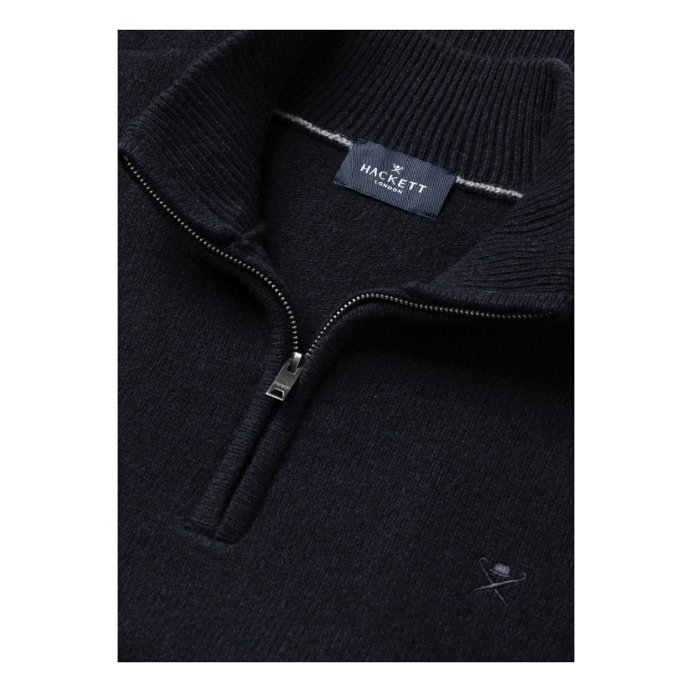 Lambswool Quarter Zip Jumper