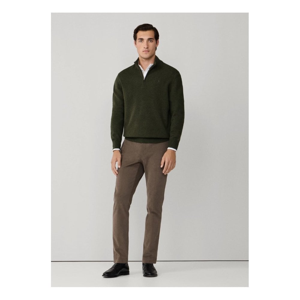 Lambswool Quarter Zip Jumper