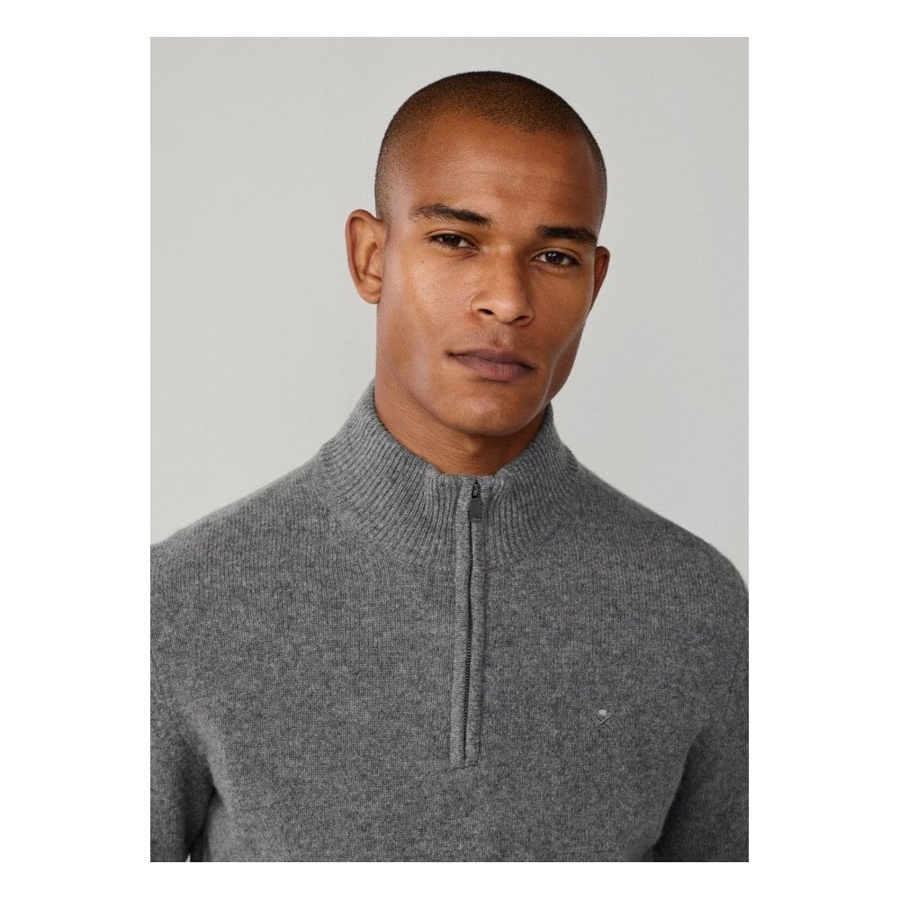 Lambswool Quarter Zip Jumper