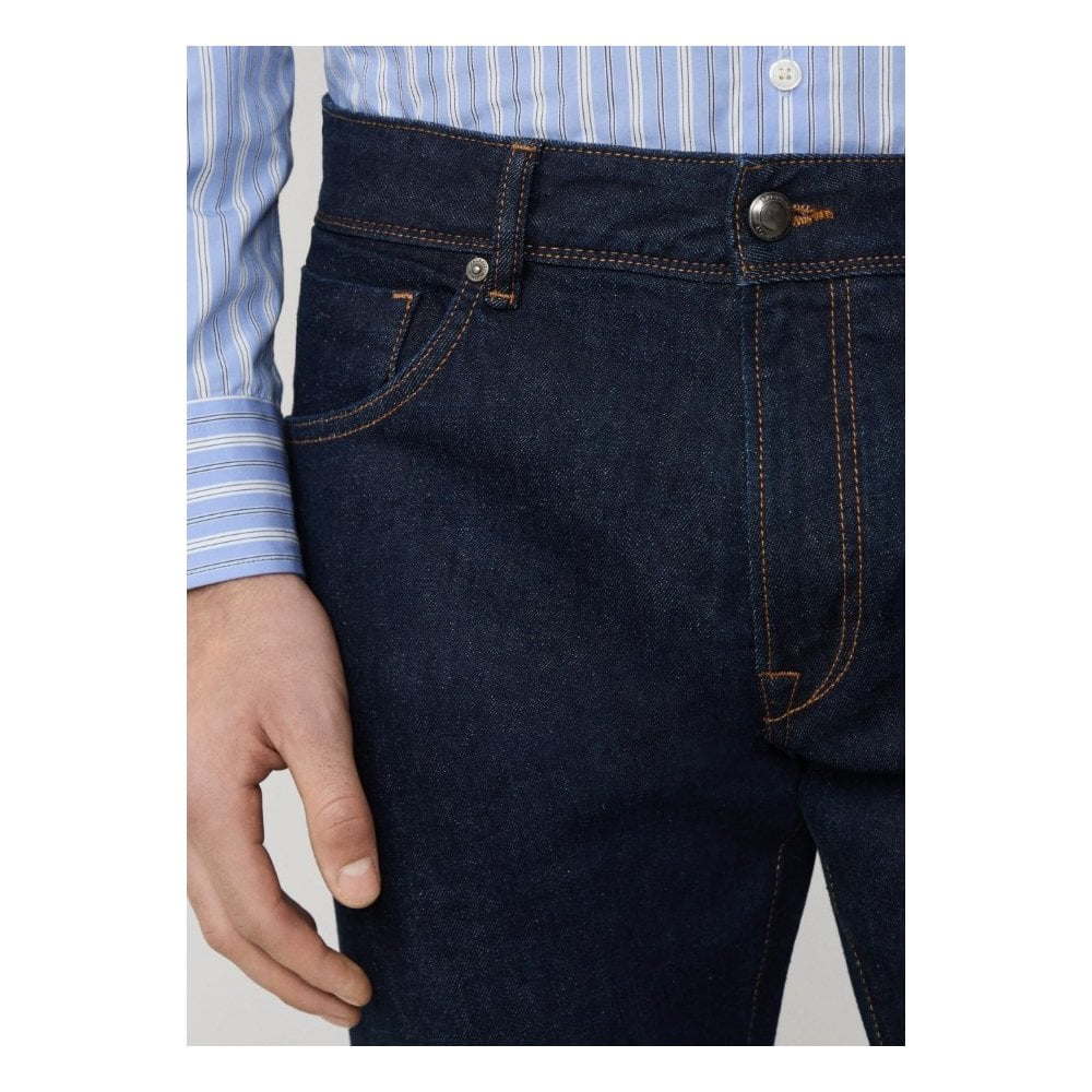 Slim Fit Selvedge Rise Wash Denim
