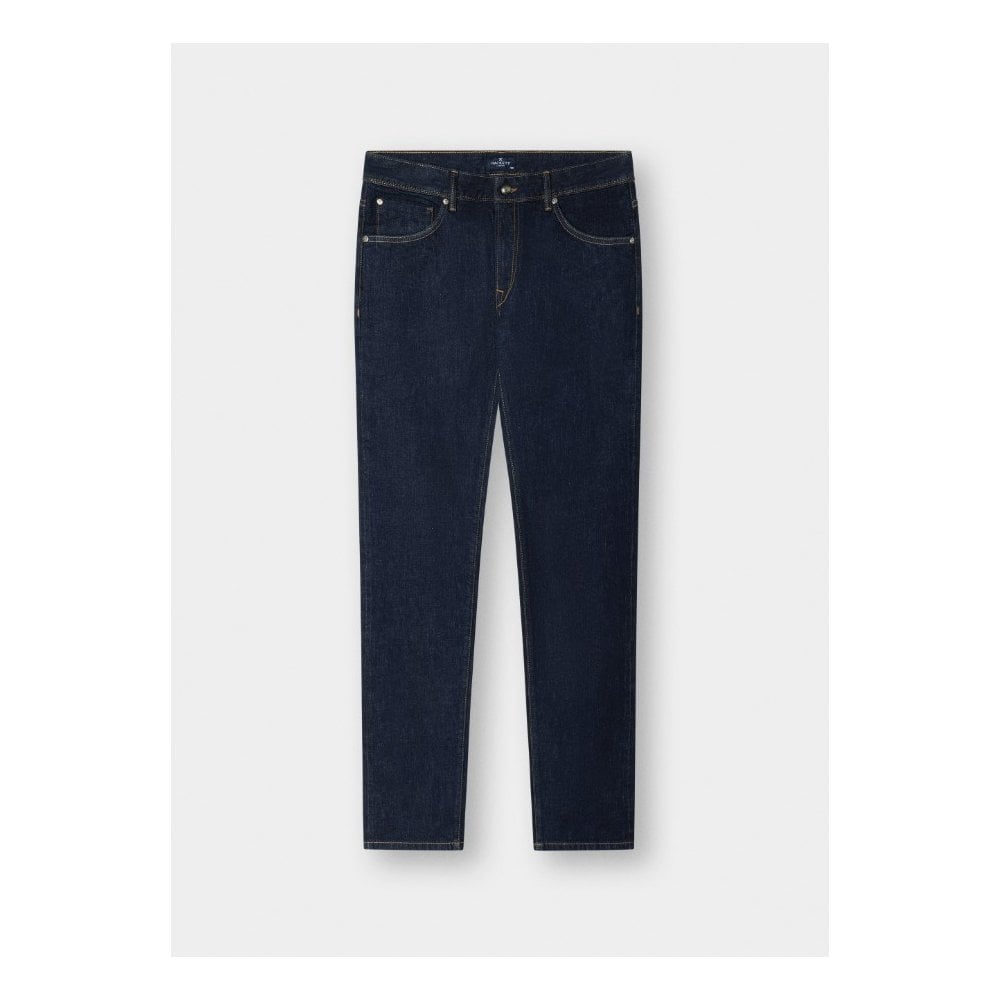 Slim Fit Selvedge Rise Wash Denim