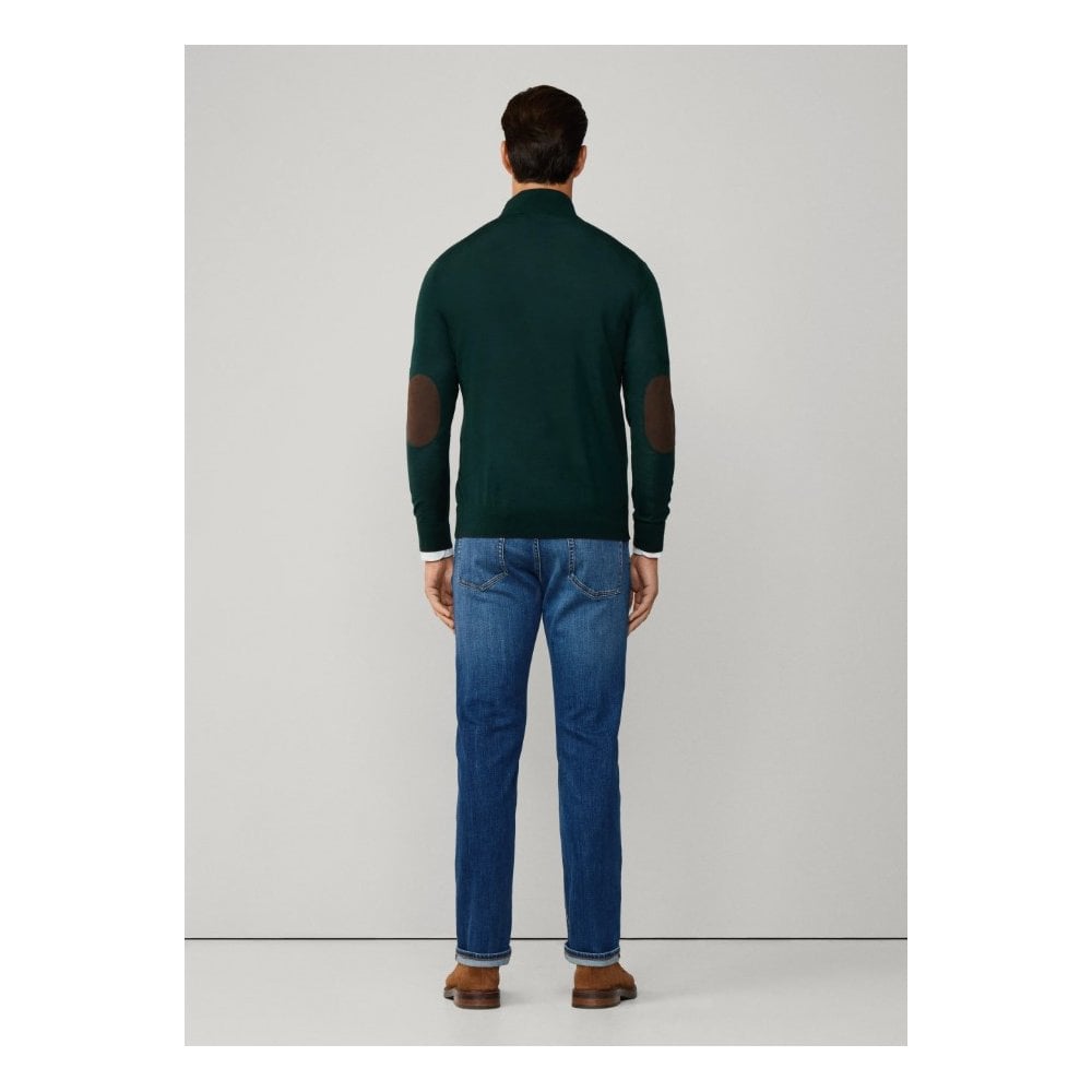Merino Wool-Silk Quarter Zip Jumper