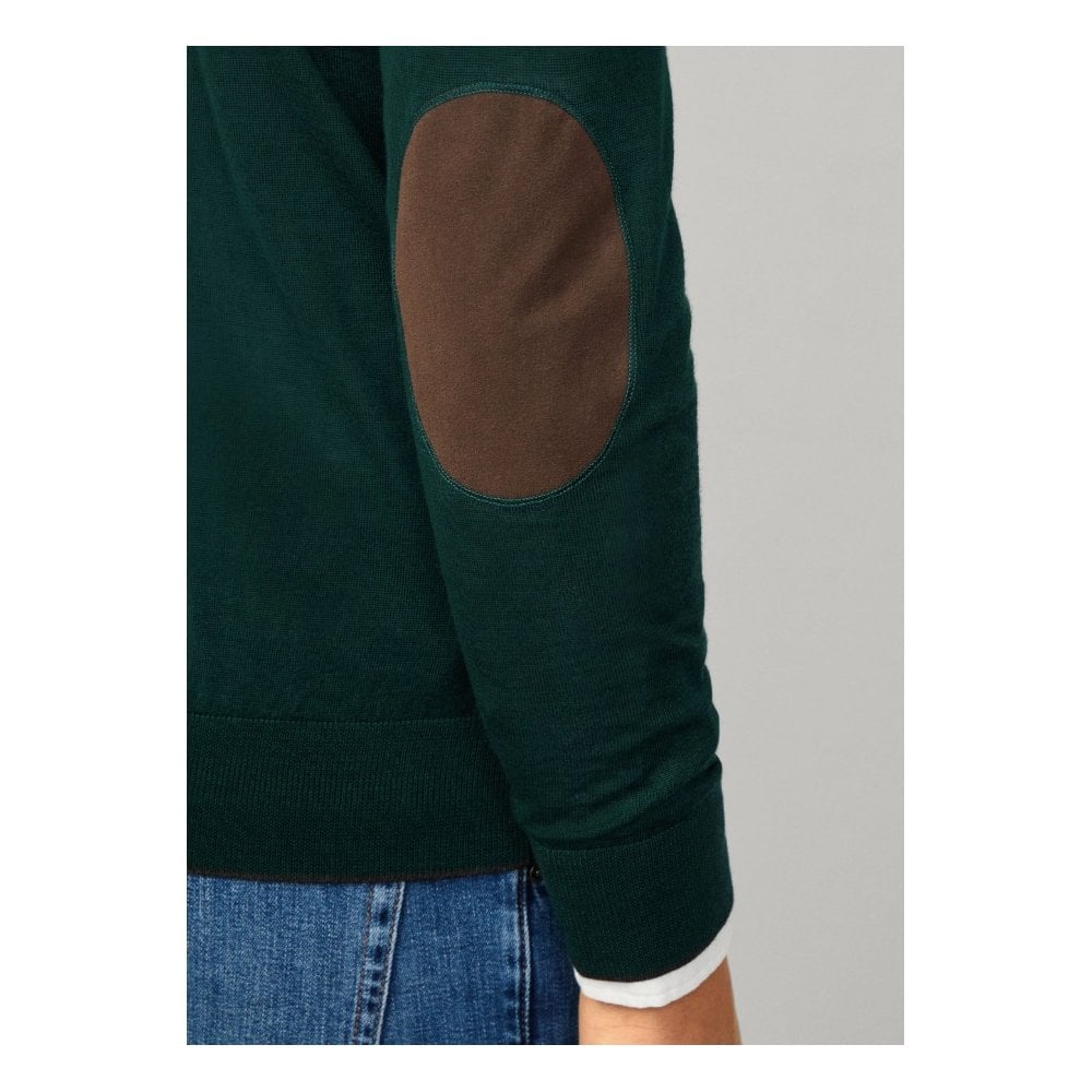 Merino Wool-Silk Quarter Zip Jumper