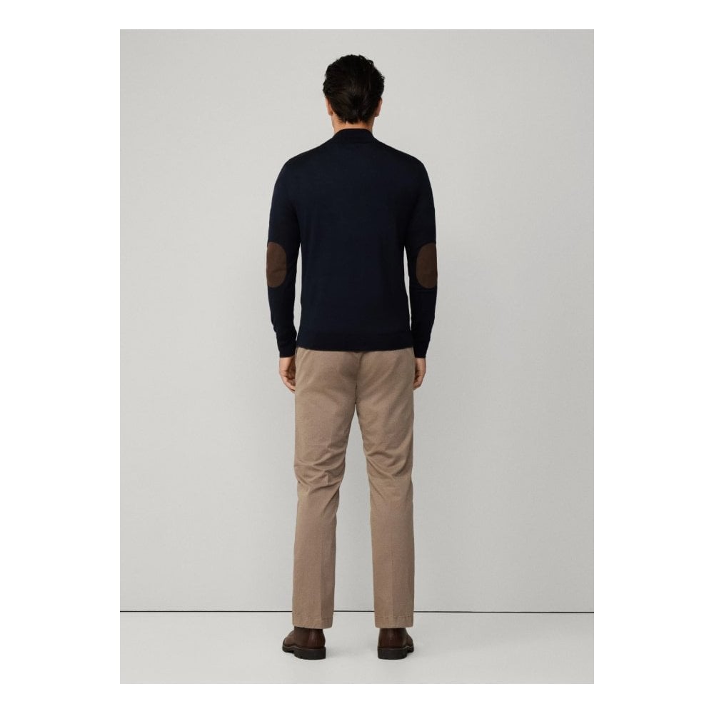 Merino Wool-Silk Quarter Zip Jumper