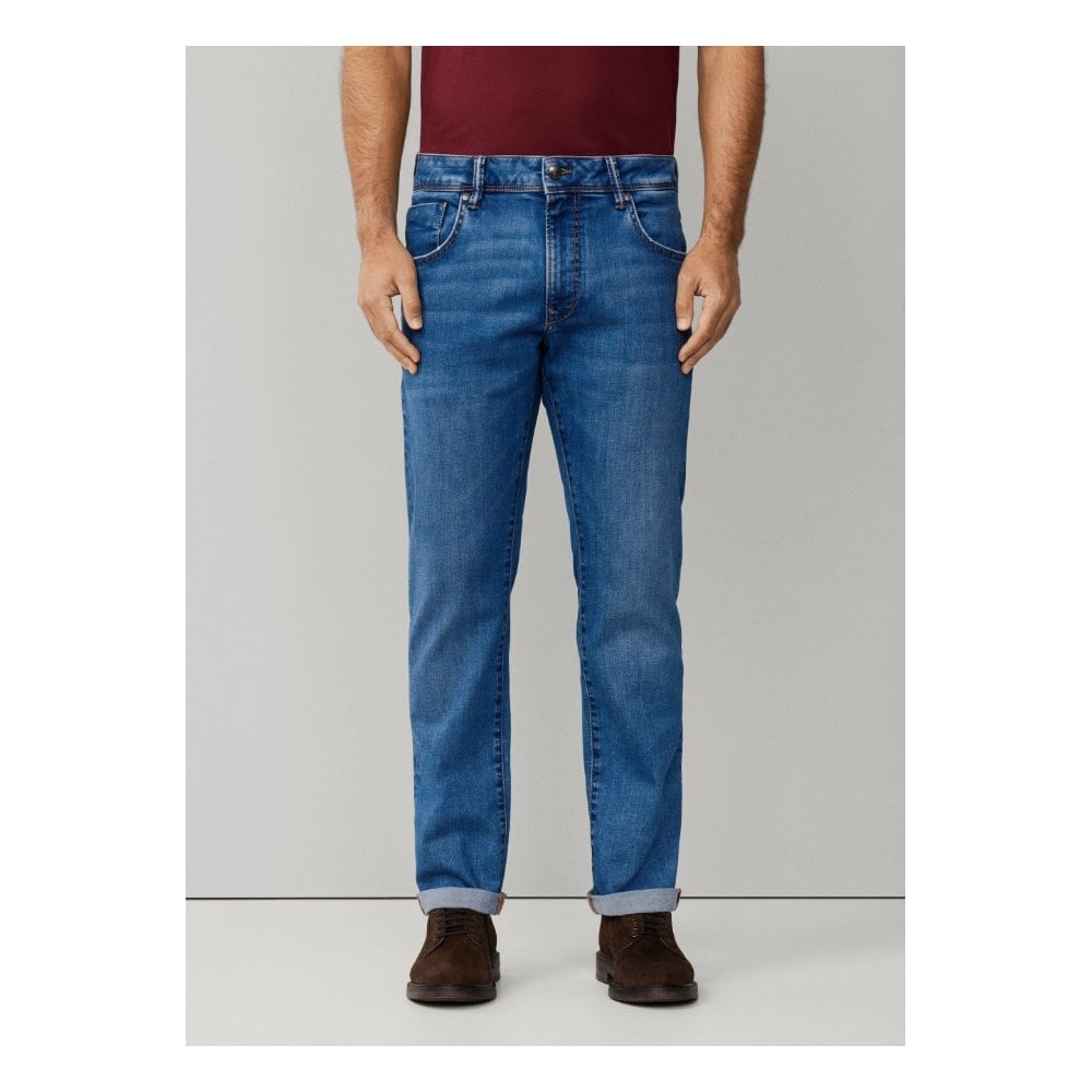 Slim Fit Powerflex Light Wash Denim