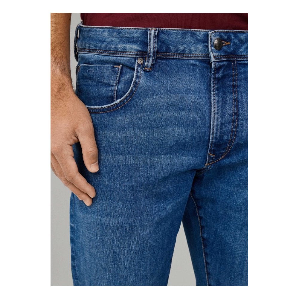 Slim Fit Powerflex Light Wash Denim