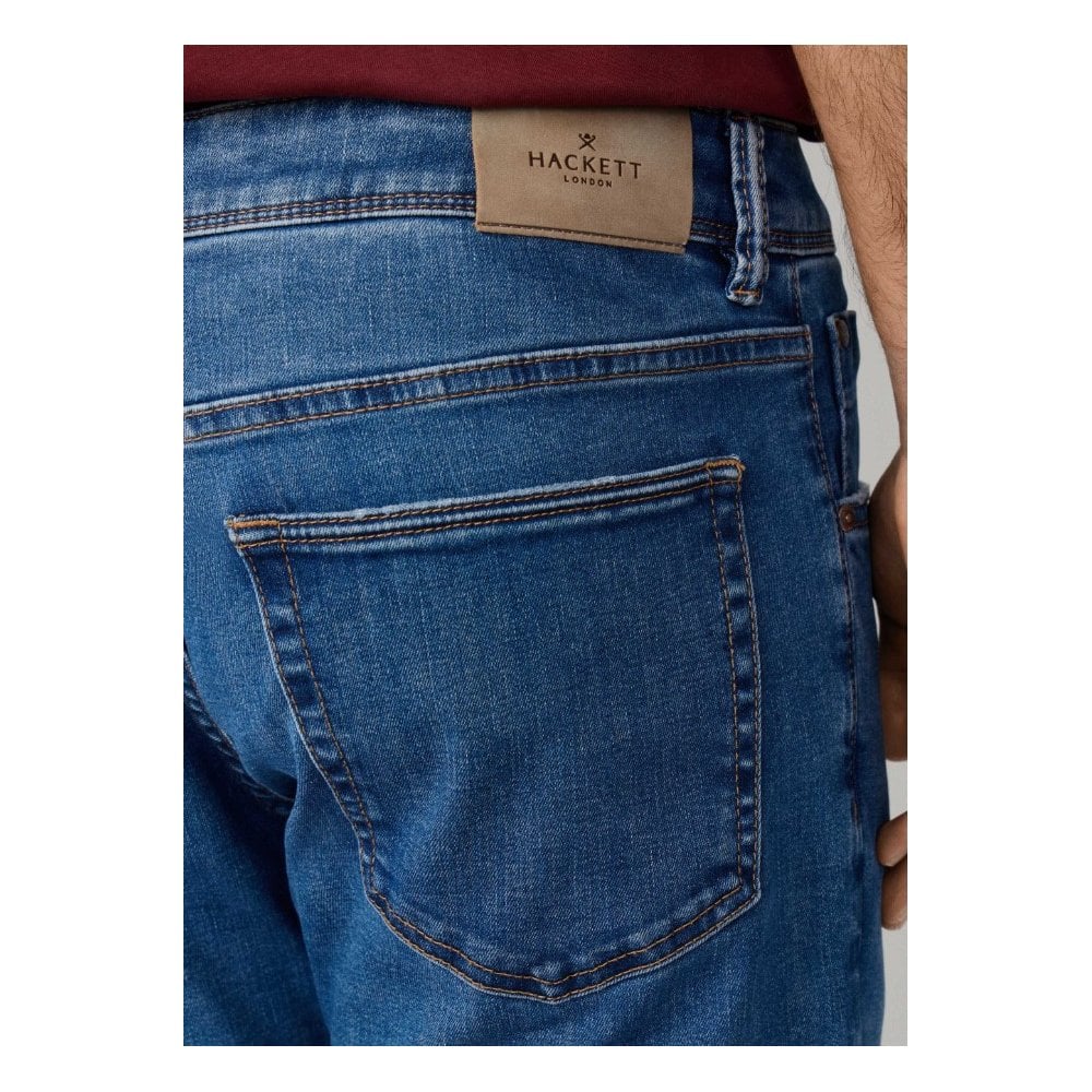 Slim Fit Powerflex Light Wash Denim