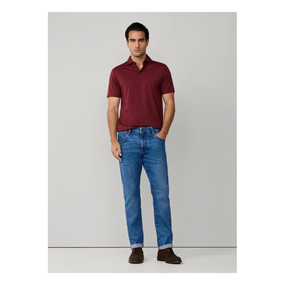 Slim Fit Powerflex Light Wash Denim
