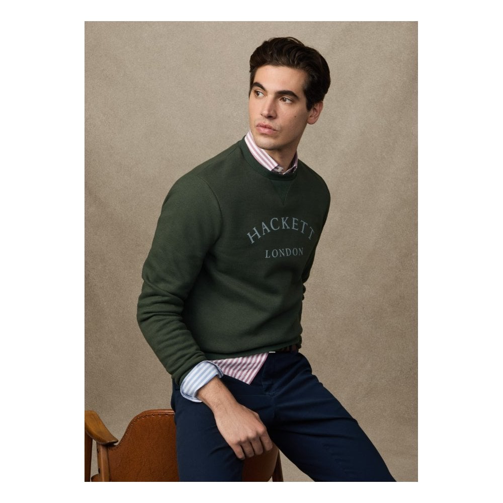 Branded Crew-Neck Sweat