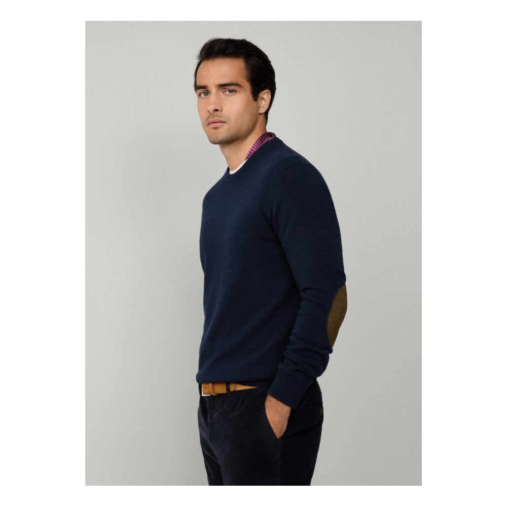 Merino Wool Blend Crew-Neck Jumper
