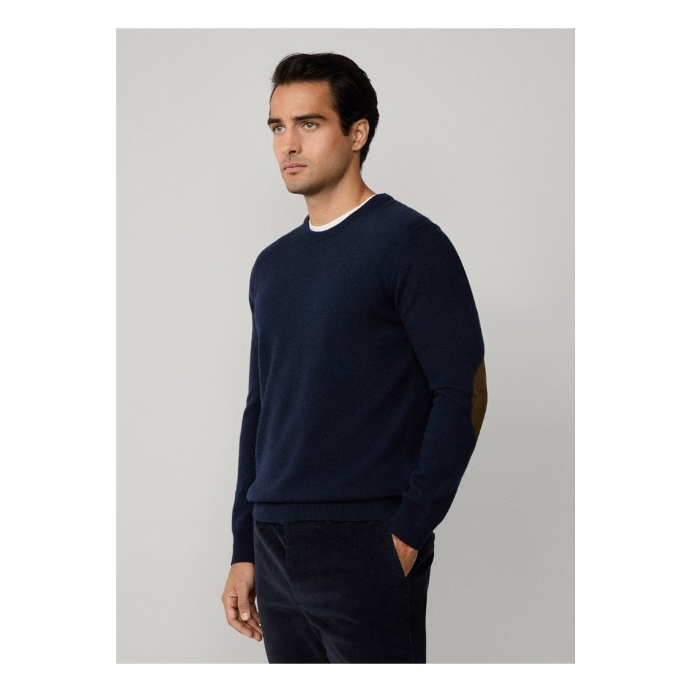 Merino Wool Blend Crew-Neck Jumper