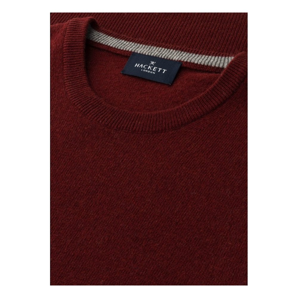Merino Wool Blend Crew-Neck Jumper
