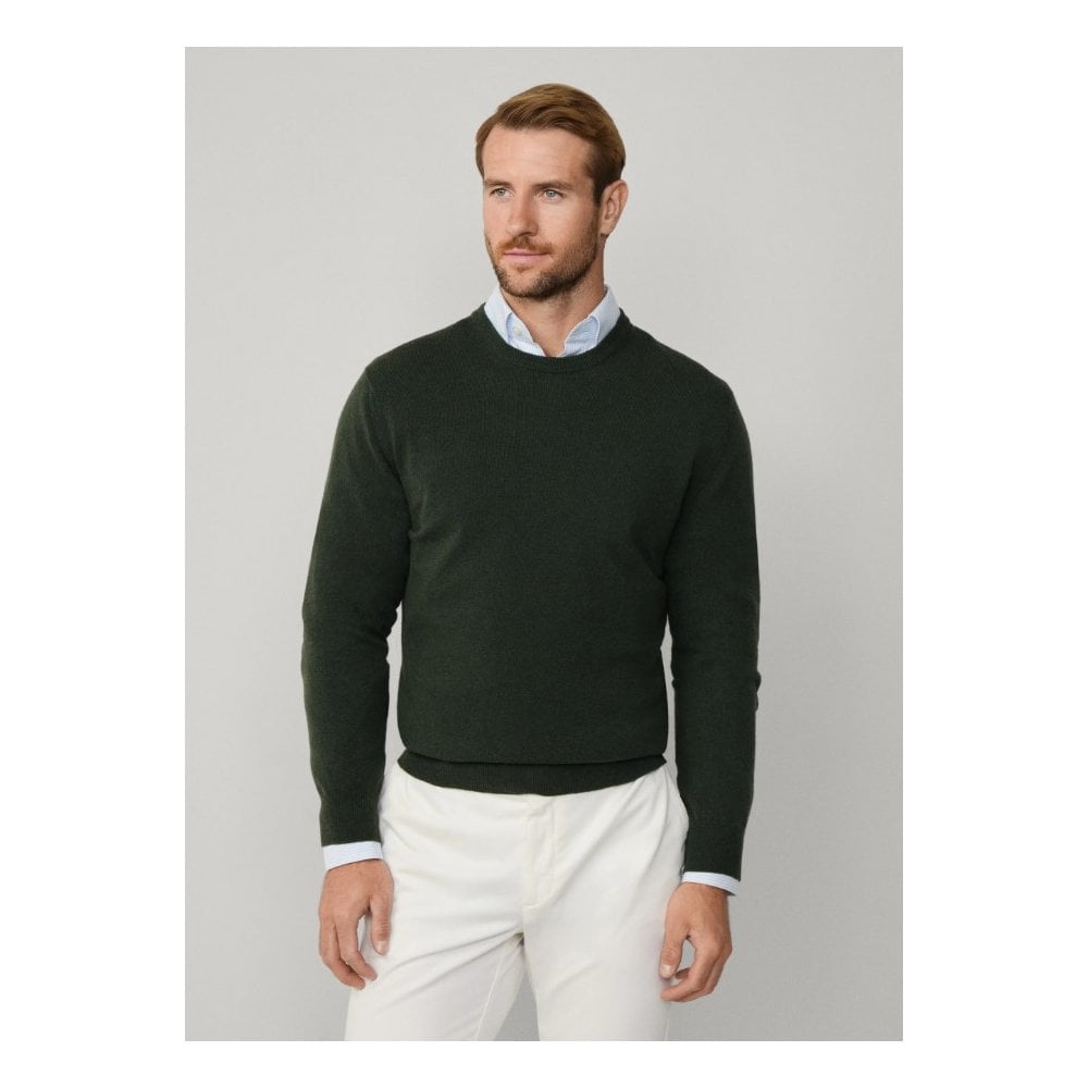 Merino Wool Blend Crew-Neck Jumper