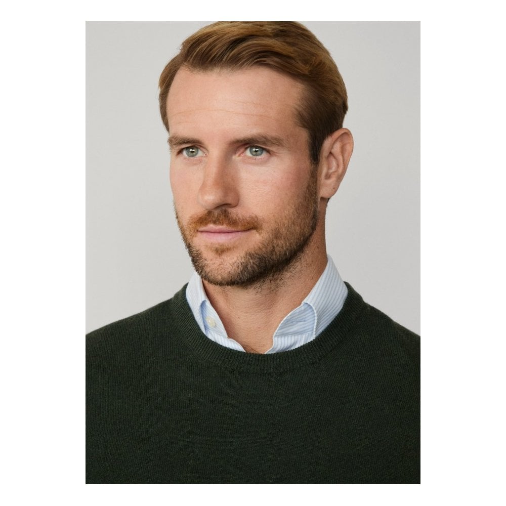Merino Wool Blend Crew-Neck Jumper