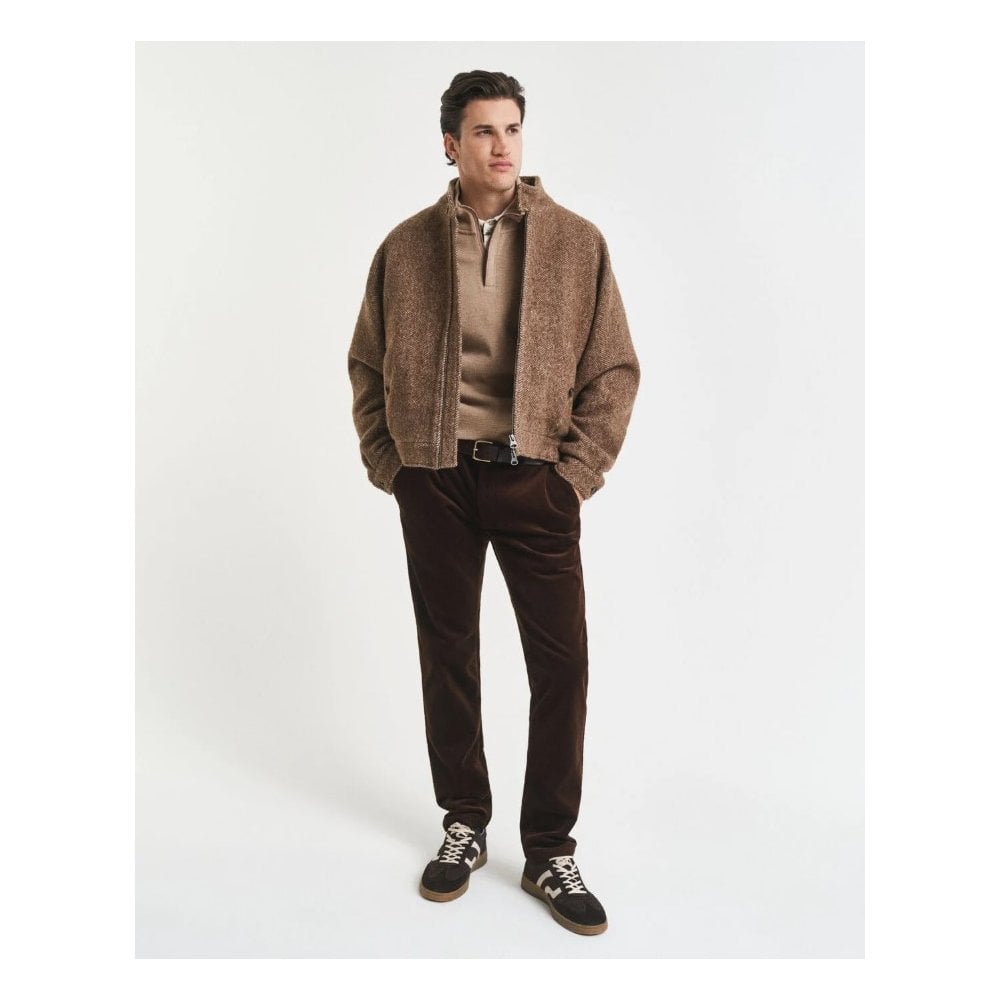 Sacker Rib Half-Zip Sweatshirt