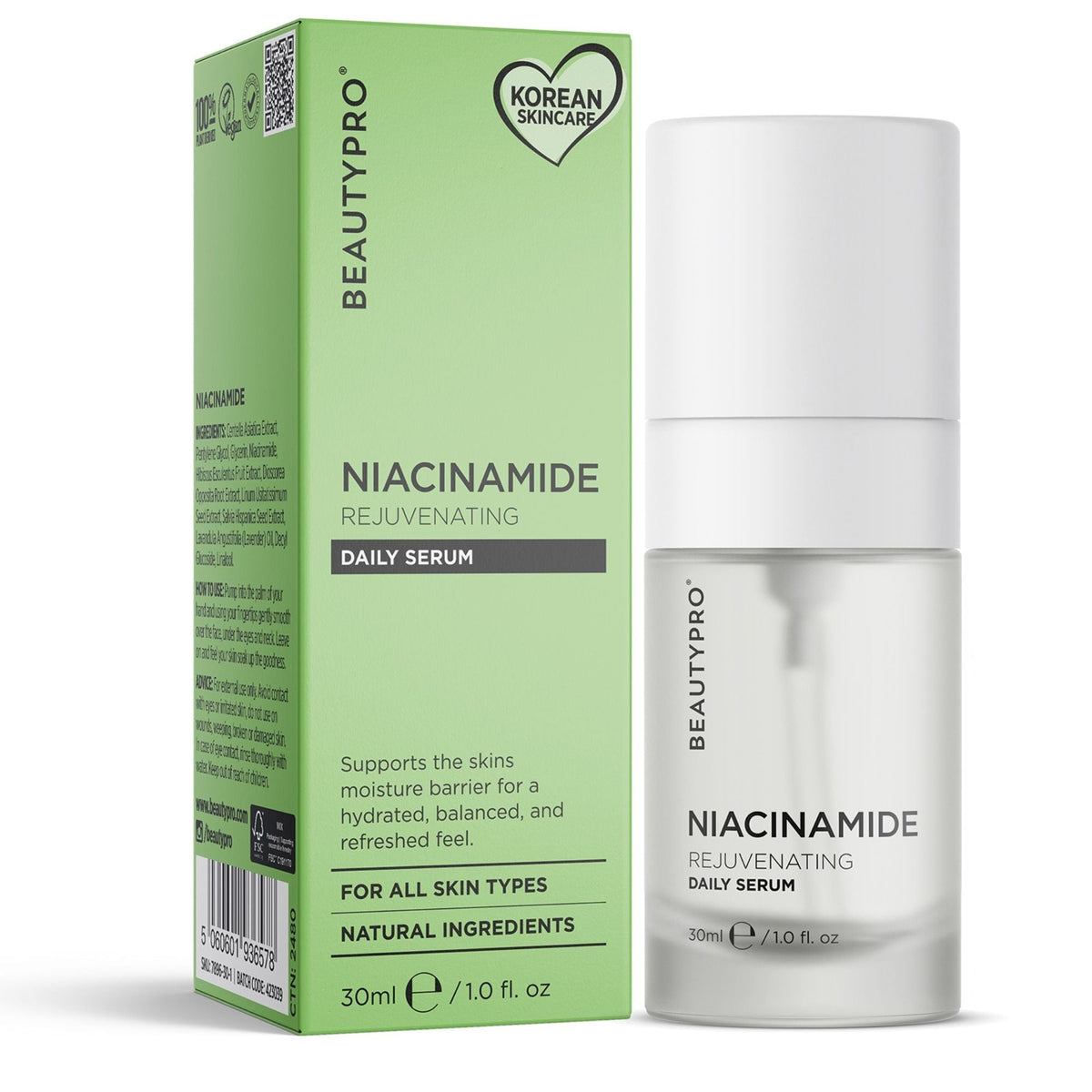 CICA + NIACINAMIDE Blemish Control Daily Serum 30ml