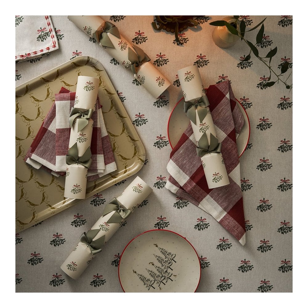 Mistletoe Christmas Crackers (Set of 6)